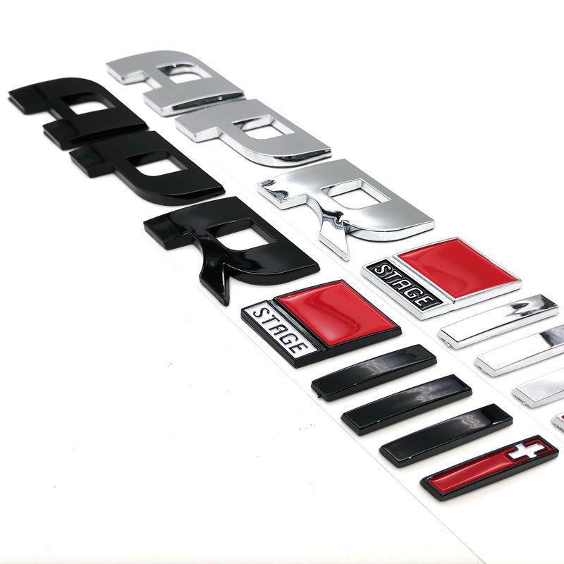 1 шт. ABS APR STAGE 1+ 2+ 3+ гоночные значки, сумки APR STARGE 1 2 3 Plus 3D наклейки для автомобиля гольф автомобильный Стайлинг